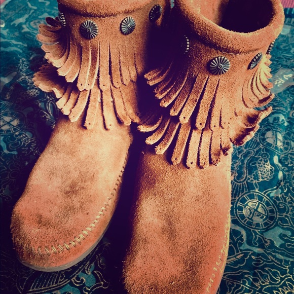 Minnetonka Shoes - Minnetonka Moccasins Size 7
